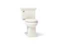 KOHLER K-33817-96 Memoirs Stately Continuousclean Two-Piece Elongated Toilet, 1.28 Gpf - Biscuit