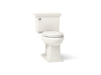 KOHLER K-33817-96 Memoirs Stately Continuousclean Two-Piece Elongated Toilet, 1.28 Gpf - Biscuit