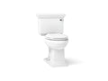 KOHLER K-3817-RA-0 Memoirs Stately Two-Piece Elongated Toilet, 1.28 Gpf - White