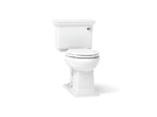 KOHLER K-3817-RA-0 Memoirs Stately Two-Piece Elongated Toilet, 1.28 Gpf - White