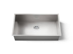 KOHLER K-3821-NA Vault 32" Undermount Single-Bowl Large Kitchen Sink - Stainless Steel