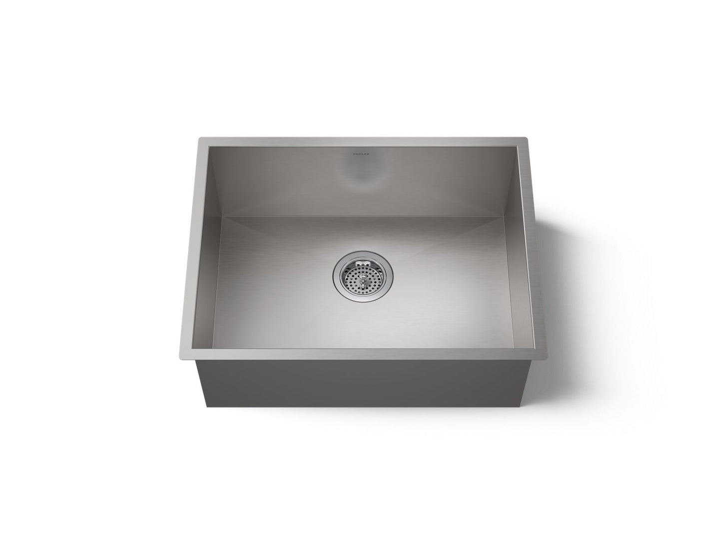 KOHLER K-3822-NA Vault 24" undermount single-bowl kitchen sink - Stainless Steel