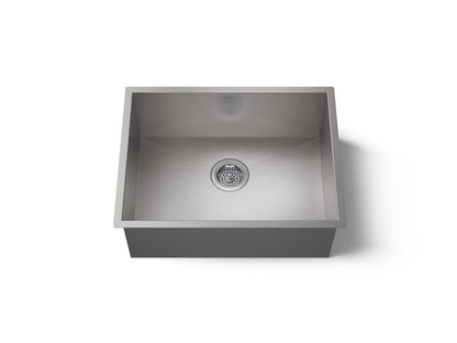 KOHLER K-3822-NA Vault 24" undermount single-bowl kitchen sink - Stainless Steel