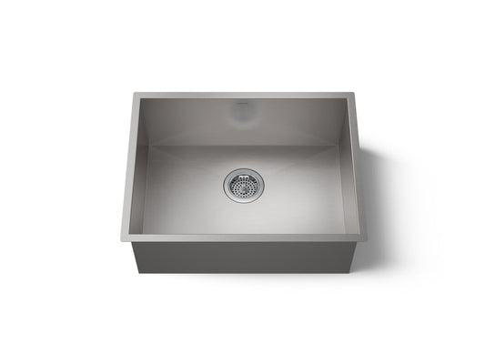 KOHLER K-3822-NA Vault 24" undermount single-bowl kitchen sink - Stainless Steel