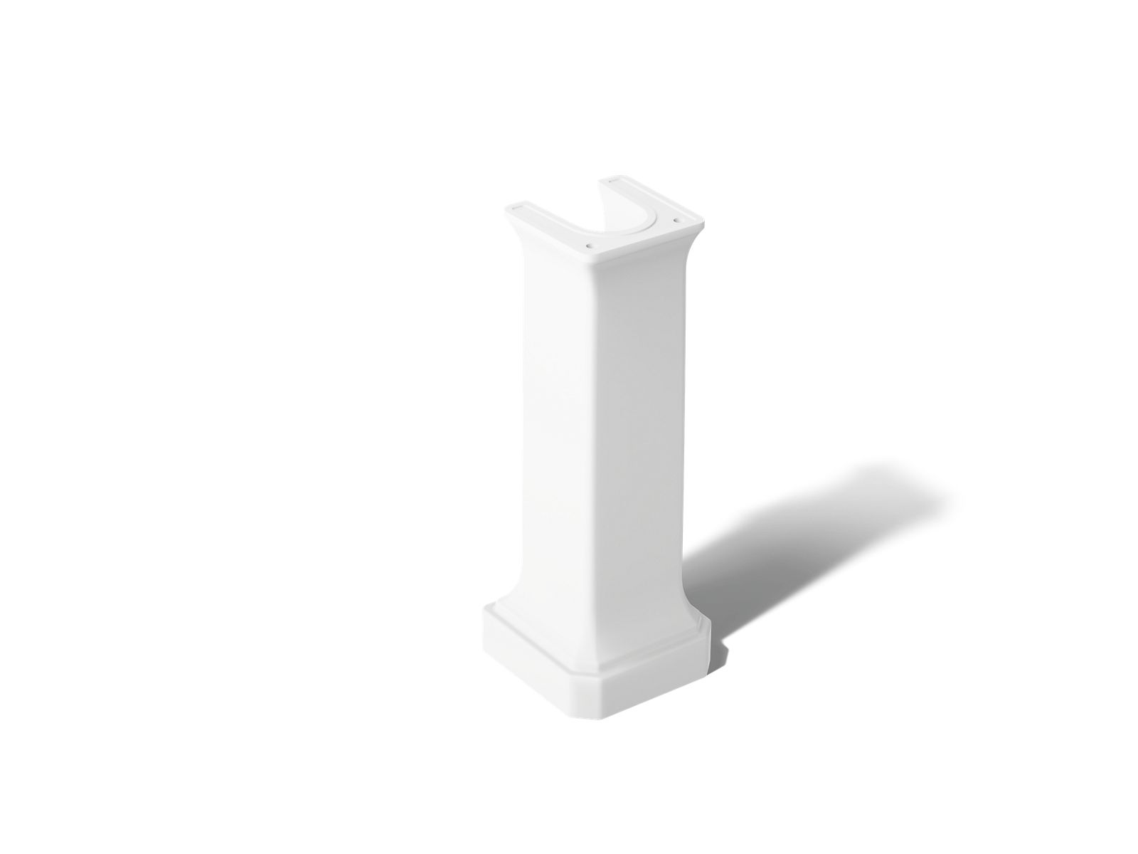 KOHLER K-38226-0 Claude By Studio Mcgee Pedestal Sink Base - White