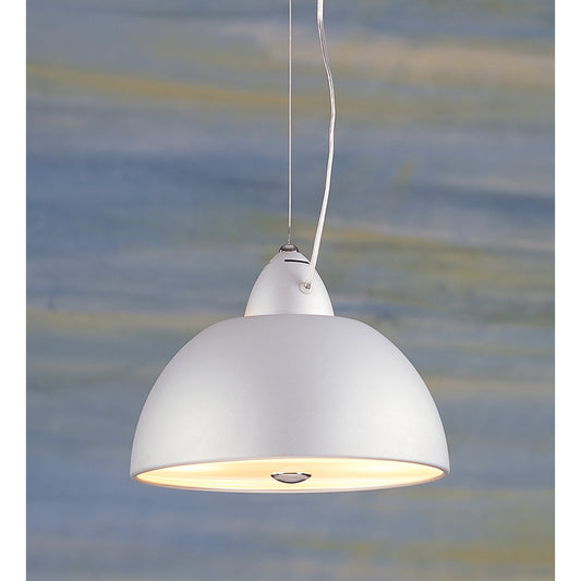 ELK SHOWROOM 3843/2 SATIN NICKEL PENDANT with POLISHED ACCENTS