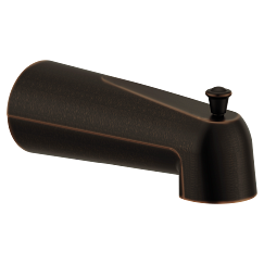 MOEN 3853BRB 7" Tub Spout with 1/2" Slip Fit Connection From The Eva Collection (7"L X 2.5"W) - Mediterranean Bronze