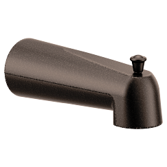 MOEN 3853ORB 7" Tub Spout with 1/2" Slip Fit Connection From The Eva Collection (7"L X 2.5"W) - Oil Rubbed Bronze