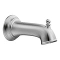 MOEN 3857 Brantford 7 1/4" Tub Spout with 1/2" Slip Fit Connection From The  Collection (11.75"L X 5.88"W X 3.69"H) - Chrome