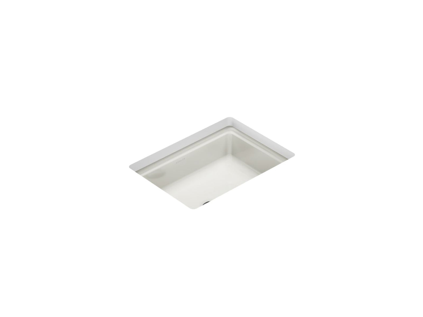 KOHLER K-38570-NY Claude by Studio McGee 16-9/16" rectangular undermount bathroom sink - Dune