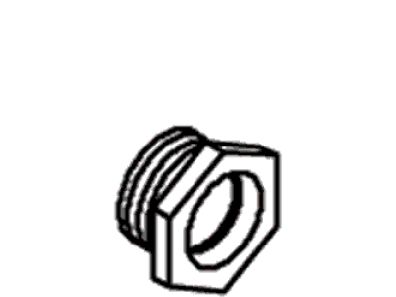 KOHLER Nut,Retainer 15/16-20Unef - Rough Plate, K-38743-RP