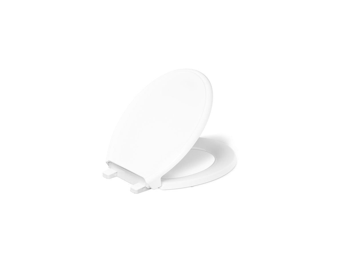 KOHLER K-38770-0 Memoirs Quiet-Close round-front toilet seat - White