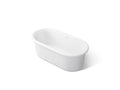 KOHLER K-38859-0 Claude By Studio Mcgee 65-3/4" X 33-1/2" Freestanding Bath - White