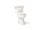 KOHLER K-3889-96 Highline Two-Piece Elongated Toilet, 1.28 Gpf - Biscuit