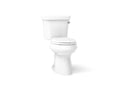 KOHLER K-3889-RZ-0 Highline Two-Piece Elongated Toilet, 1.28 Gpf - White
