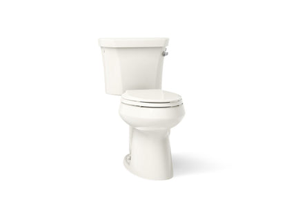 KOHLER K-3889-RZ-96 Highline Two-piece elongated toilet, 1.28 gpf - Biscuit