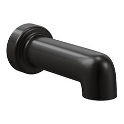 MOEN 3892BL Gibson Chrome Non-Diverter Spout - Matte Black