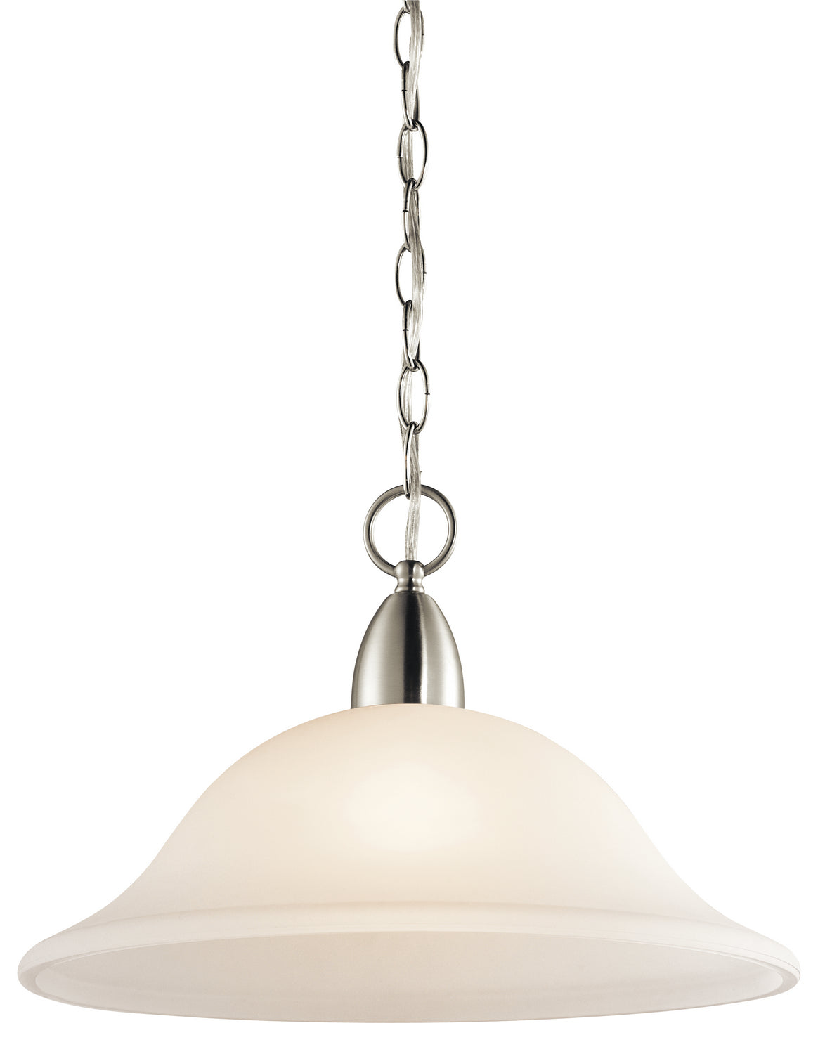 KICHLER 42881NI Nicholson 1 Light Pendant Brushed Nickel