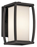 KICHLER 49336AZ Bowen 9.5" 1 Light Wall Light Architectural Bronze