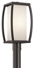 KICHLER 49342AZ Bowen 1 Light Post Light Architectural Bronze