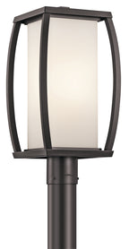 KICHLER 49342AZ Bowen 1 Light Post Light Architectural Bronze