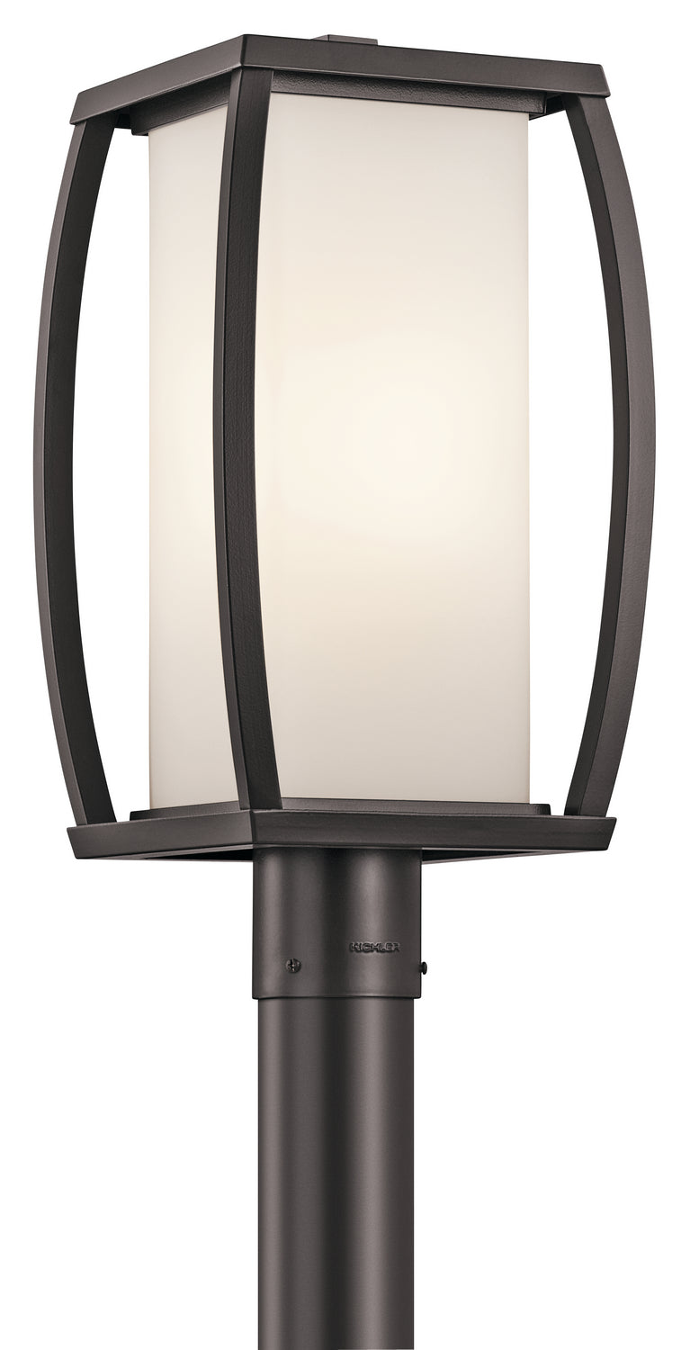 KICHLER 49342AZ Bowen 1 Light Post Light Architectural Bronze