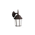 KICHLER 9650TZ Madison 14.75" 1 Light Outdoor Wall Light With Clear Beveled Glass In Tannery Bronze