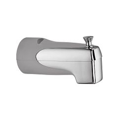 MOEN 3926 5 3/16" Tub Diverter Spout with 1/2" Ips Connection (3.38"L X 2.94"W X 5.5"H) - Chrome