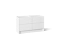 KOHLER K-39269-0 Statement 60" bathroom vanity cabinet - White