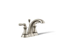 KOHLER K-393-N4-BN Devonshire Centerset Bathroom Sink Faucet, 1.2 Gpm - Vibrant Brushed Nickel