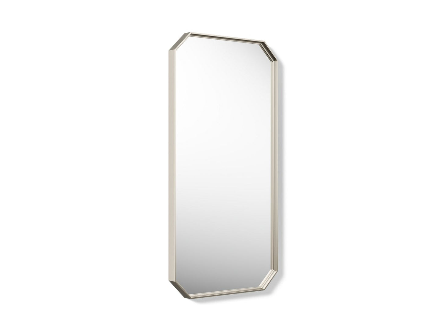 KOHLER K-39311-BNL Claude by Studio McGee 18" x 36" rectangular framed mirror - Vibrant Brushed Nickel