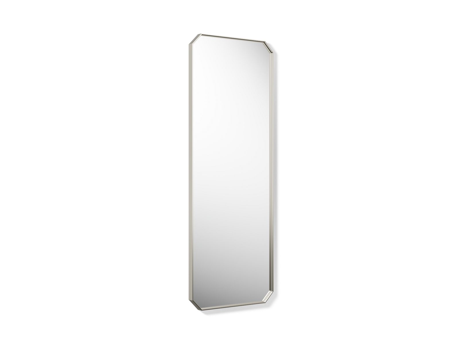 KOHLER K-39312-SN Claude By Studio Mcgee 24" X 64" Rectangular Framed Mirror - Vibrant Polished Nickel