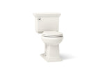 KOHLER K-33815-96 Memoirs Stately Continuousclean Two-Piece Round-Front Toilet, 1.28 Gpf - Biscuit