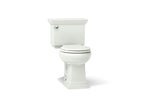 KOHLER K-3933-NY Memoirs Stately Two-Piece Round-Front Toilet, 1.28 Gpf - Dune