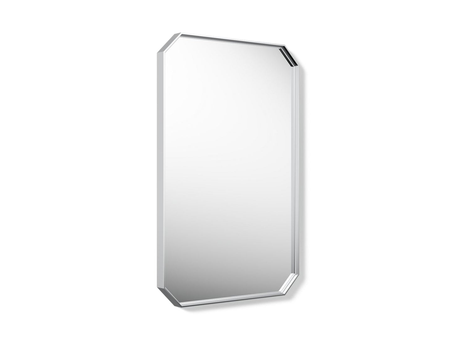 KOHLER K-39337-CPL Claude by Studio McGee 22" x 34" rectangular framed mirror - Polished Chrome