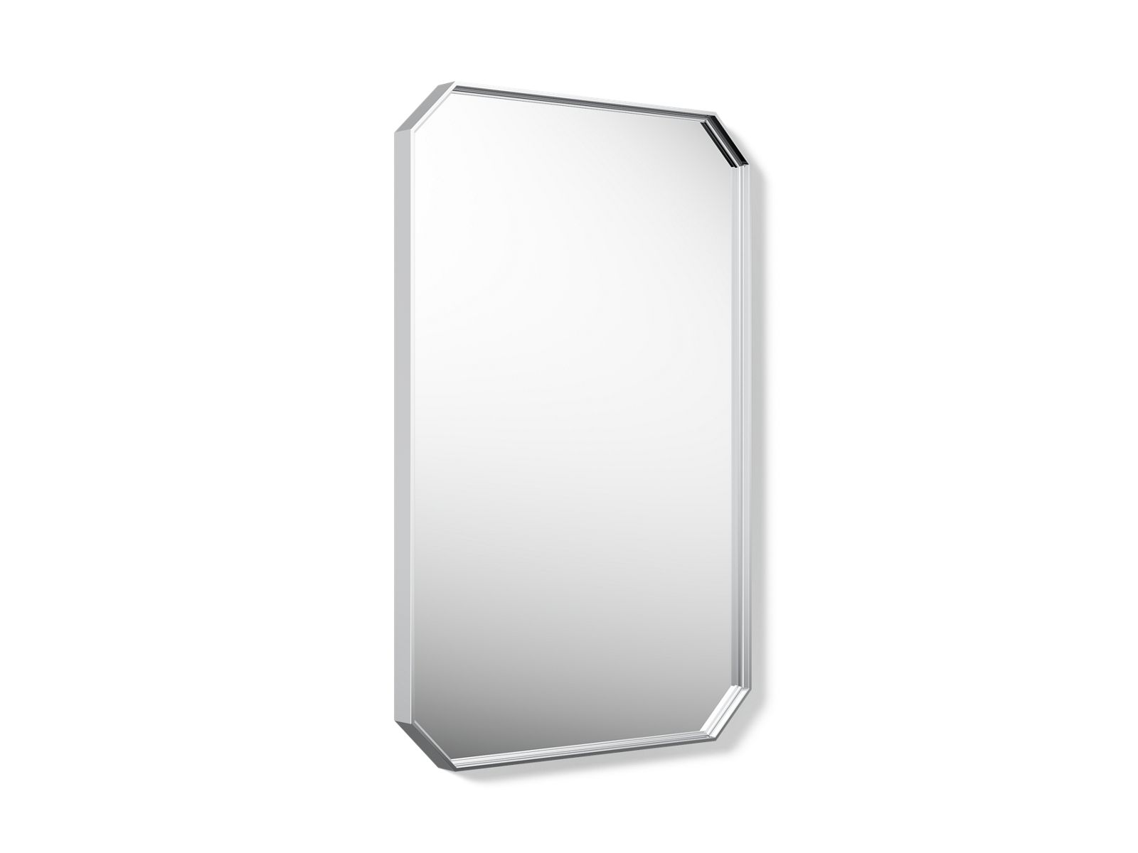 KOHLER K-39337-CPL Claude By Studio Mcgee 22" X 34" Rectangular Framed Mirror - Polished Chrome