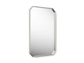 KOHLER K-39337-SN Claude By Studio Mcgee 22" X 34" Rectangular Framed Mirror - Vibrant Polished Nickel