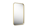 KOHLER K-39338-2MB Claude By Studio Mcgee 24" X 40" Rectangular Framed Mirror - Vibrant Brushed Moderne Brass