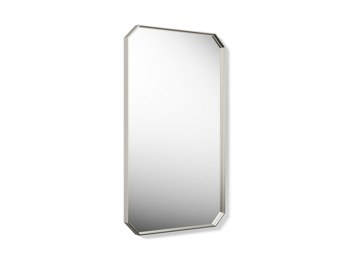 KOHLER K-39338-SN Claude By Studio Mcgee 24" X 40" Rectangular Framed Mirror - Vibrant Polished Nickel