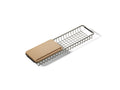 KOHLER K-39397-SN Claude By Studio Mcgee Two-Piece Bath Caddy - Vibrant Polished Nickel