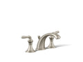 KOHLER K-394-4-BN Devonshire Widespread Bathroom Sink Faucet, 1.2 Gpm - Vibrant Brushed Nickel