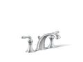 KOHLER K-394-4-CP Devonshire Widespread Bathroom Sink Faucet, 1.2 Gpm - Polished Chrome