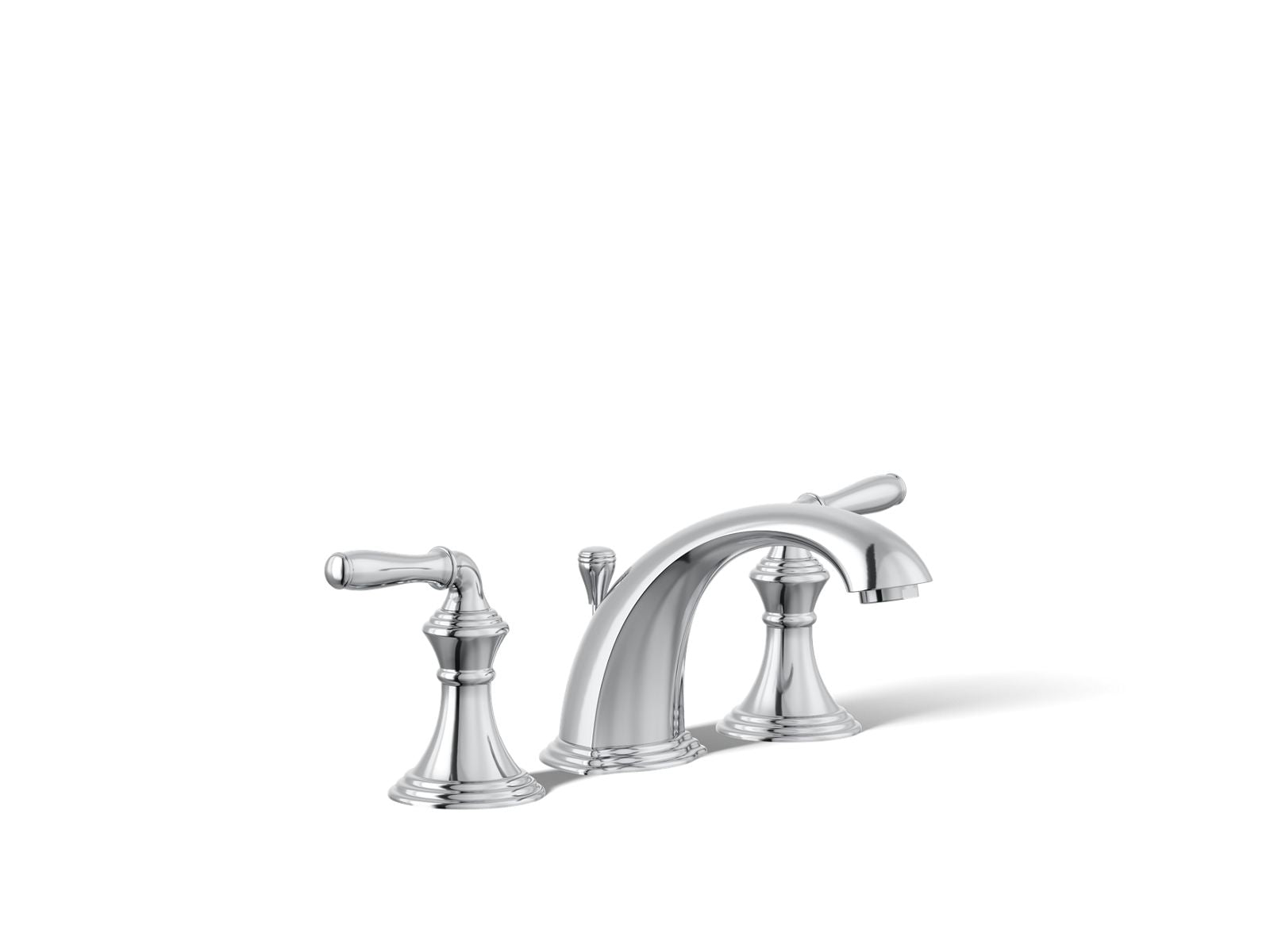 KOHLER K-394-4-CP Devonshire Widespread Bathroom Sink Faucet, 1.2 Gpm - Polished Chrome