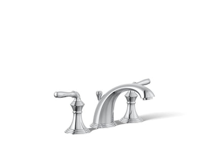 KOHLER K-394-4-CP Devonshire Widespread bathroom sink faucet, 1.2 gpm - Polished Chrome