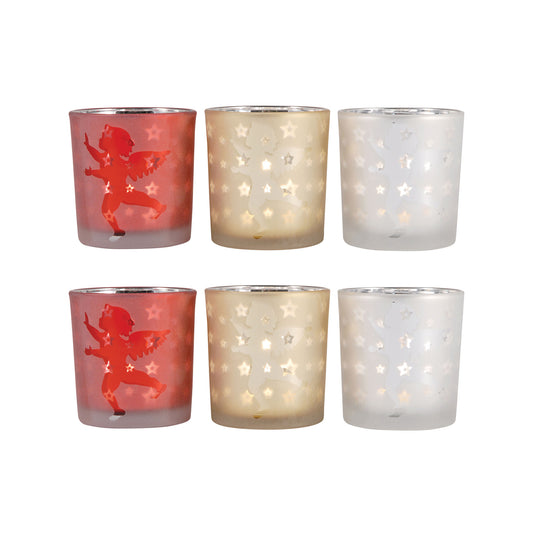 ELK STUDIO 394331/S2 Cherubs Votives (Set of 3)