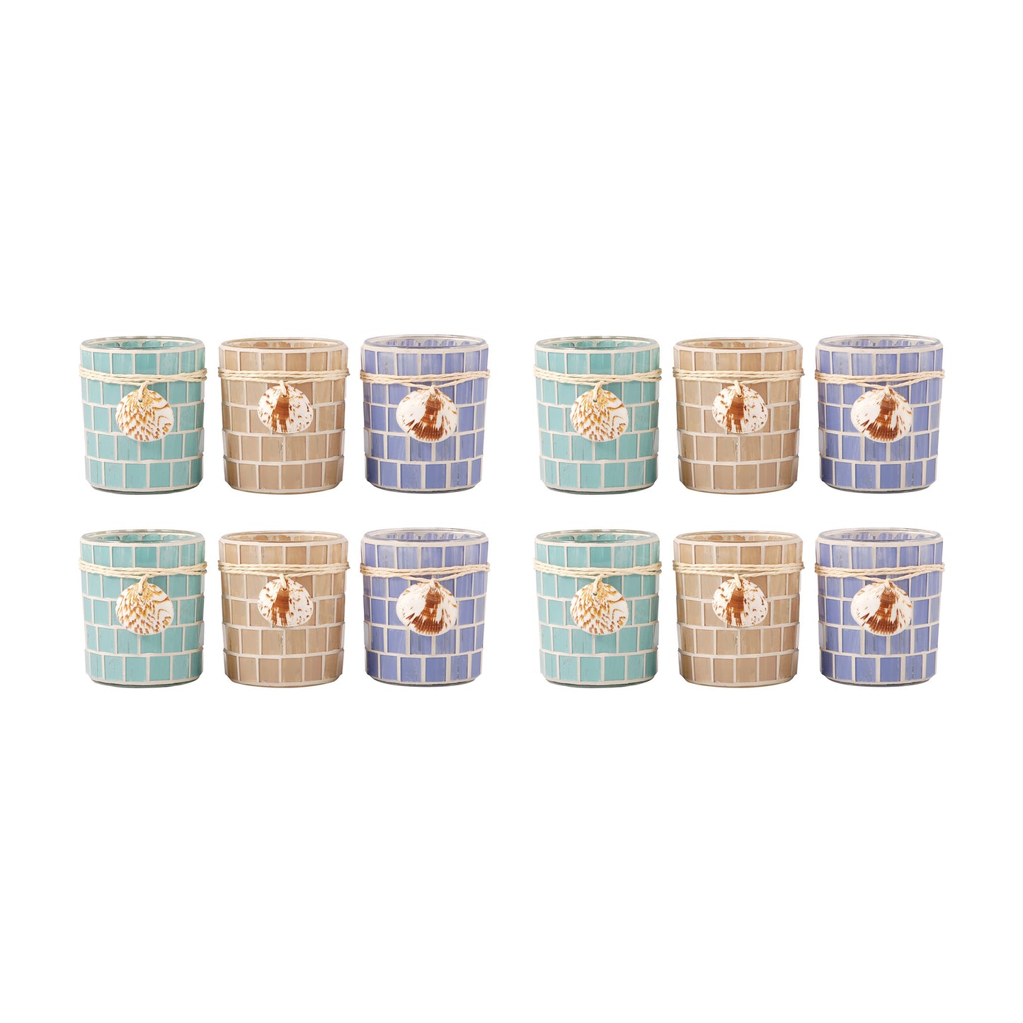 ELK STUDIO 394423/S4 Odine Votives (4 sets of 3)