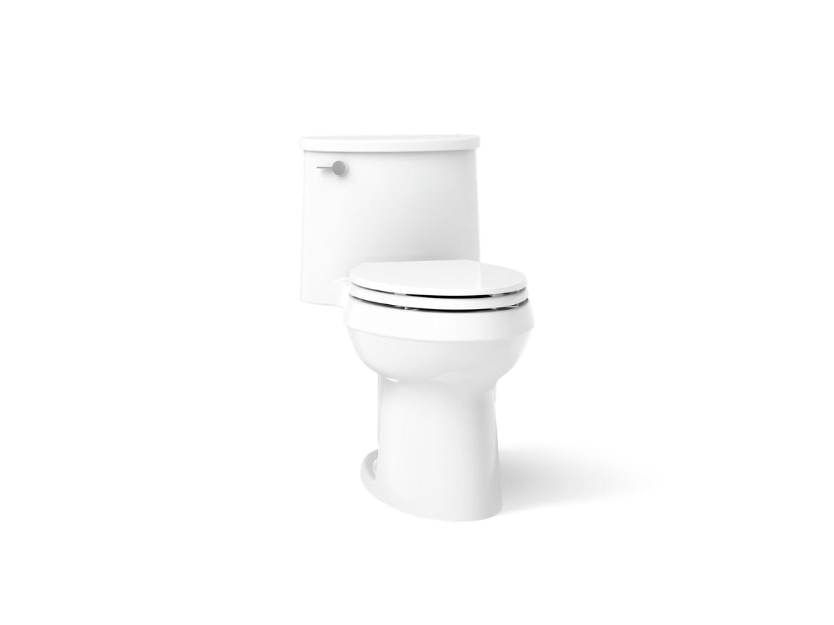 KOHLER K-3946-0 Adair One-Piece Elongated Toilet, 1.28 Gpf - White