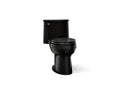 KOHLER K-3946-7 Adair One-Piece Elongated Toilet, 1.28 Gpf - Black Black