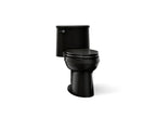 KOHLER K-3946-7 Adair One-Piece Elongated Toilet, 1.28 Gpf - Black Black