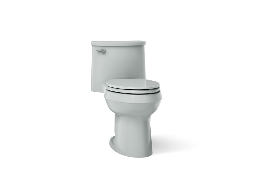 KOHLER K-3946-95 Adair One-Piece Elongated Toilet, 1.28 Gpf - Ice Grey